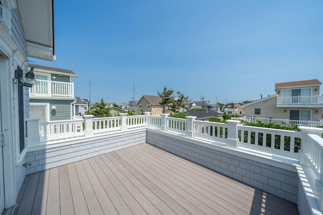 261 45th St, Avalon, NJ 08202 - deck featuring a residential view