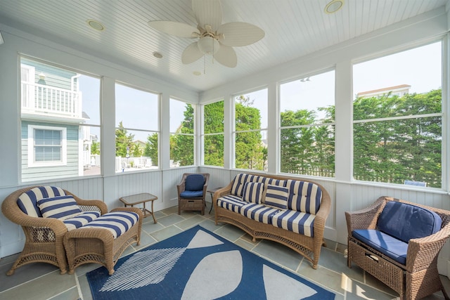 261 45th St, Avalon, NJ 08202 - sunroom with an outdoor living space and healthy amount of natural light