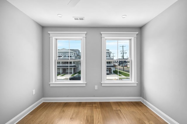 297 24th St Unit 297, Avalon, NJ 08202 - spare room with wood finished floors and baseboards