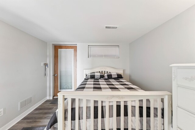 5111 Shawcrest Rd Unit 5111, Lower Township, NJ 08260 - bedroom featuring dark wood-style flooring and baseboards