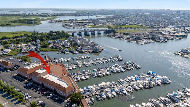 5111 Shawcrest Rd Unit 5111, Lower Township, NJ 08260 - aerial view of numerous boat docks and a large body of water