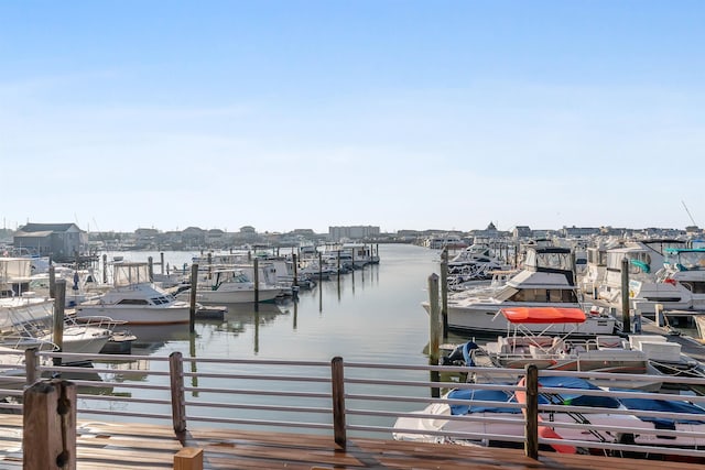 5111 Shawcrest Rd Unit 5111, Lower Township, NJ 08260 - dock area featuring a water view