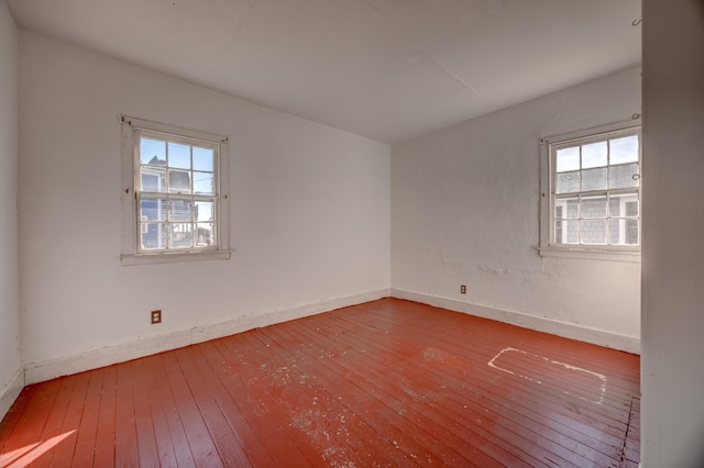 918 Stockton Ave, Cape May, NJ 08204 - spare room featuring baseboards and hardwood / wood-style flooring