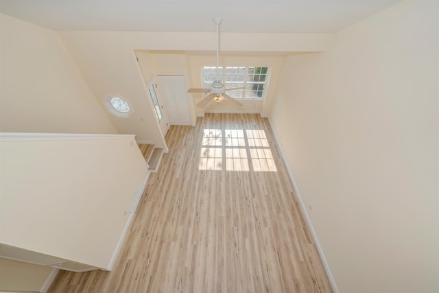 24 Heron Way N, Cape May, NJ 08204 - hall featuring light wood-style floors and baseboards