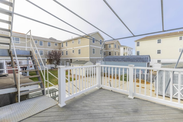 view of deck