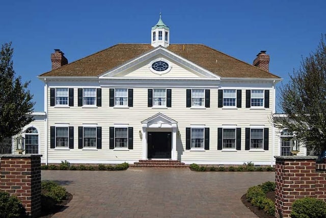 view of colonial-style house