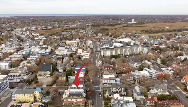 drone / aerial view