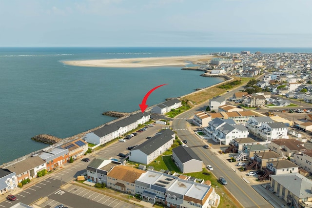 145 Seaview Ct Unit A7, North Wildwood, NJ 08260 - aerial overview of property's location with a nearby body of water and nearby suburban area