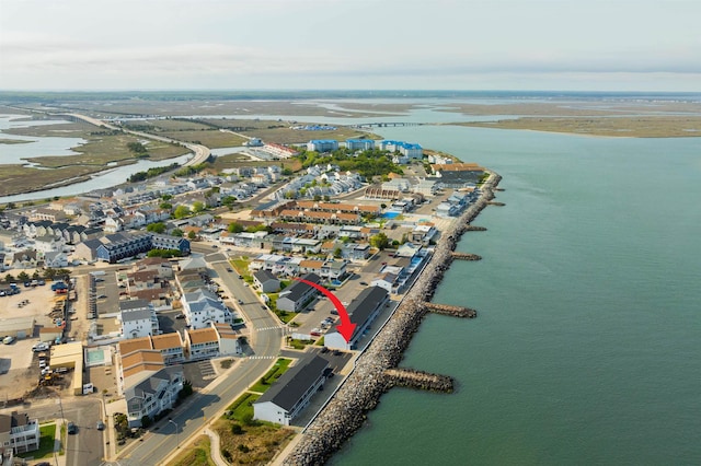 145 Seaview Ct Unit A7, North Wildwood, NJ 08260 - aerial view of property's location featuring a nearby body of water