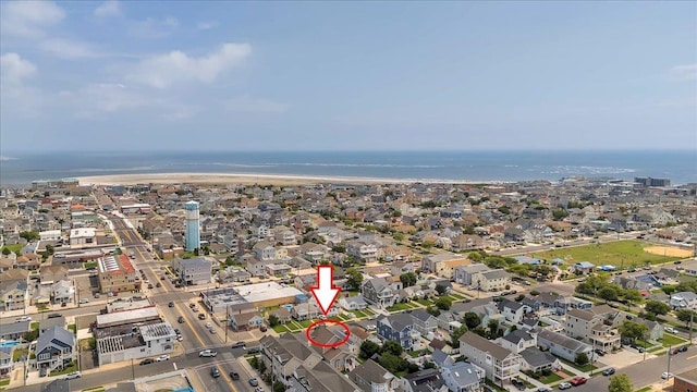 102 E 8 Th Ave, North Wildwood, NJ 08260 - aerial view of property's location featuring a nearby body of water and nearby suburban area