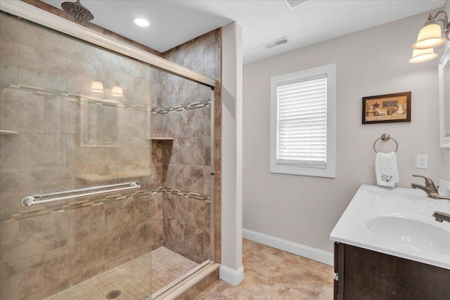 102 E 8 Th Ave, North Wildwood, NJ 08260 - full bath with a stall shower and double vanity