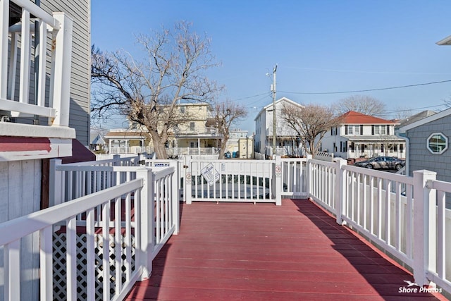 view of deck