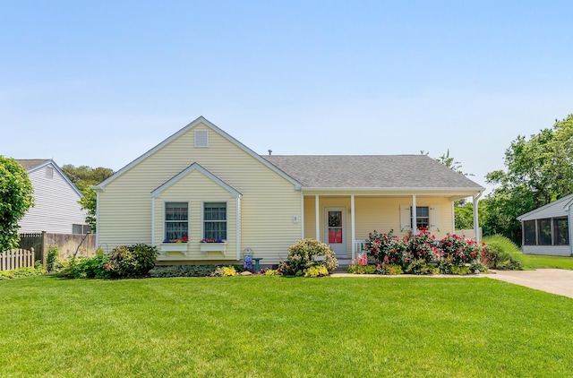 2710 Bybrook Dr, Cape May Beach, NJ 08251 - view of front of house featuring a porch and a shingled roof