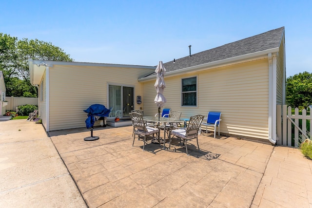 2710 Bybrook Dr, Cape May Beach, NJ 08251 - view of patio / terrace with outdoor dining space