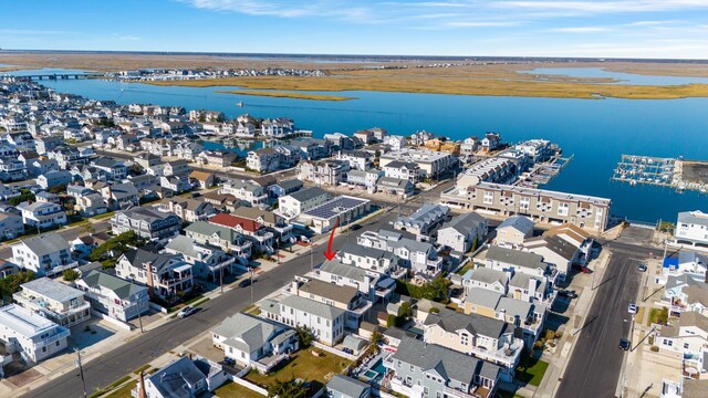 260 83rd St Unit 1, Stone Harbor, NJ 08247 - aerial view of property's location with a nearby body of water and nearby suburban area