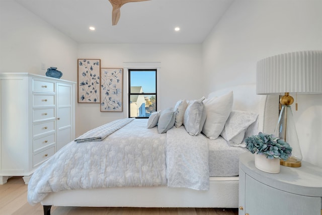 615 W Spruce Ave, North Wildwood, NJ 08260 - bedroom with light wood-type flooring and recessed lighting