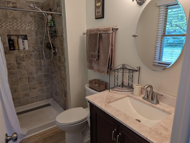 71 Perry Rd, Petersburg, NJ 08270 - bathroom featuring vanity and a tile shower