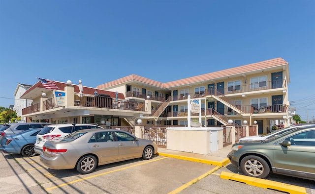 1800 Atlantic Ave Unit 103, North Wildwood, NJ 08260 - view of apartment building / complex featuring uncovered parking