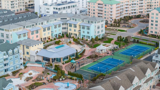 drone / aerial view