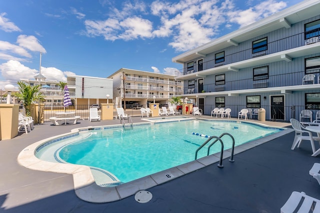 401 Ocean Ave Unit 202, North Wildwood, NJ 08251 - community pool featuring a patio area