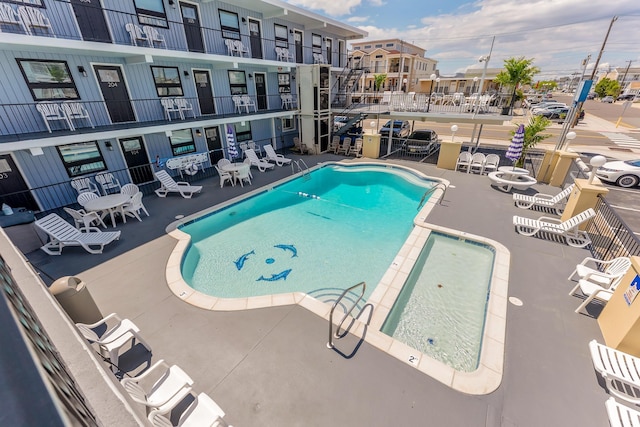 401 Ocean Ave Unit 202, North Wildwood, NJ 08251 - community pool featuring a patio area