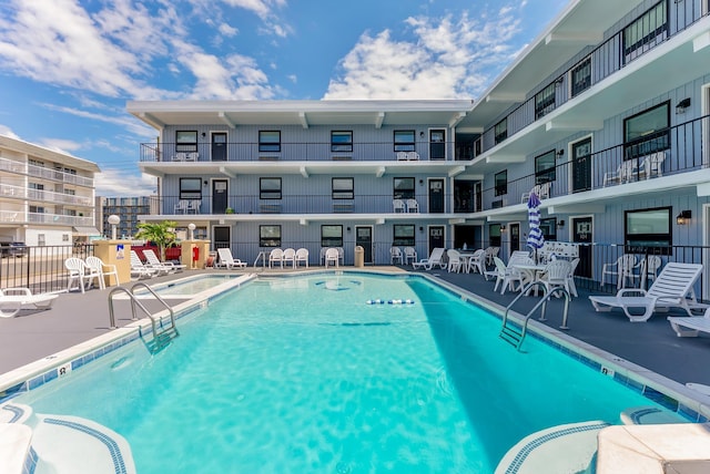 401 Ocean Ave Unit 202, North Wildwood, NJ 08251 - community pool featuring a patio area
