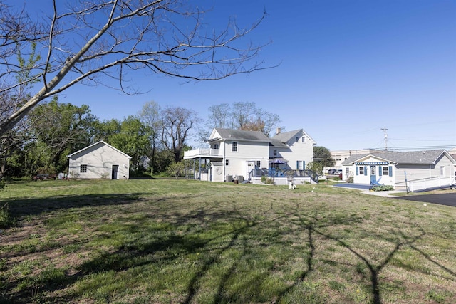 837 Seashore Rd, Lower Township, NJ 08204 - view of yard with a wooden deck