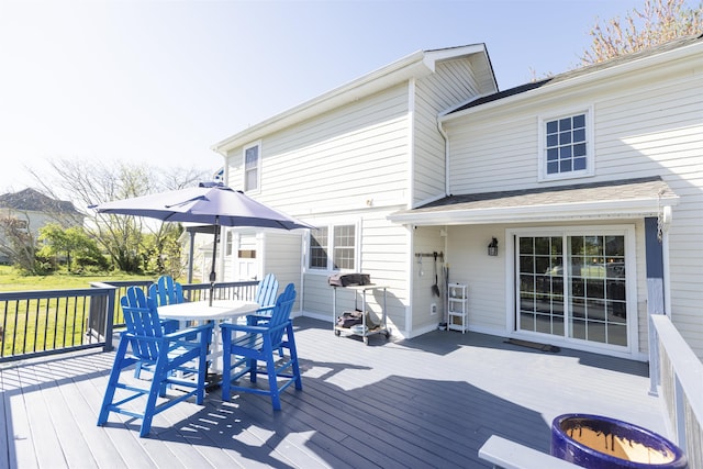 837 Seashore Rd, Lower Township, NJ 08204 - deck with outdoor dining space