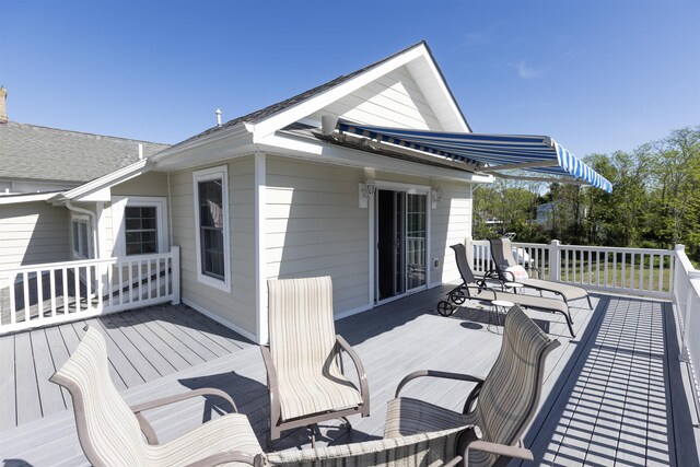 837 Seashore Rd, Lower Township, NJ 08204 - view of wooden deck