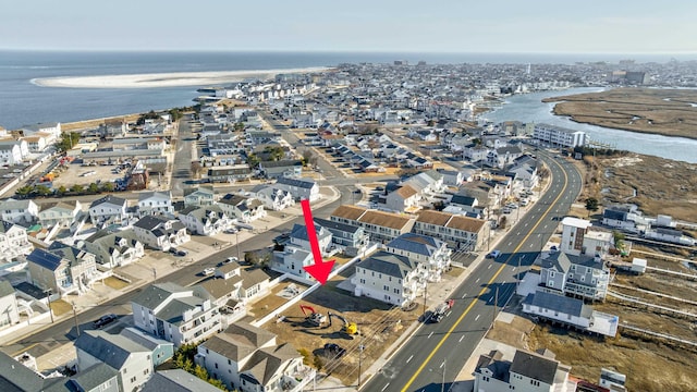 645 W Spruce Ave Unit Left, North Wildwood, NJ 08260 - bird's eye view of a nearby body of water