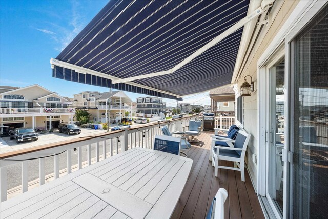 630 21st St Fl 2Nd, Avalon, NJ 08202 - deck featuring a residential view