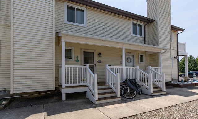 117B W Topeka Ave Unit B, Wildwood Crest, NJ 08260 - view of front of home with a chimney