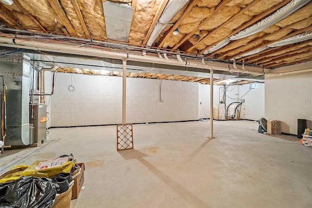48 Cedar Meadow Dr, Cape May Court House, NJ 08210 - unfinished basement with heating unit