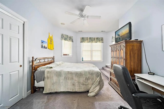 48 Cedar Meadow Dr, Cape May Court House, NJ 08210 - carpeted bedroom with ceiling fan