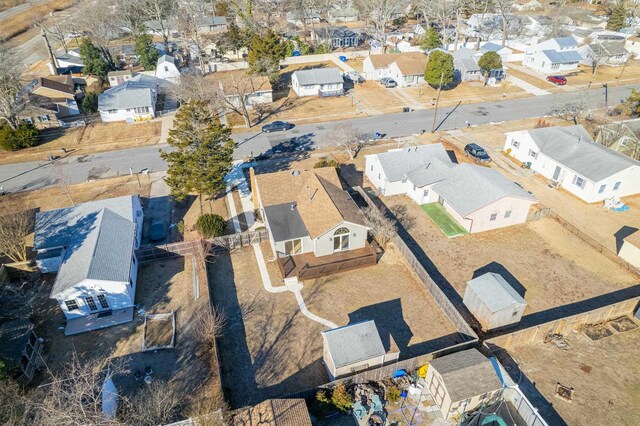 715 Eldredge Ave, North Cape May, NJ 08204 - birds eye view of property with a residential view
