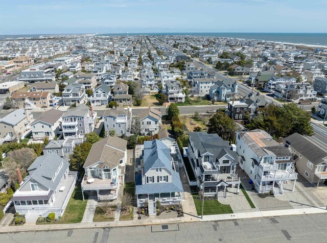 127 34th St, Avalon, NJ 08202 - aerial view of property and surrounding area featuring nearby suburban area