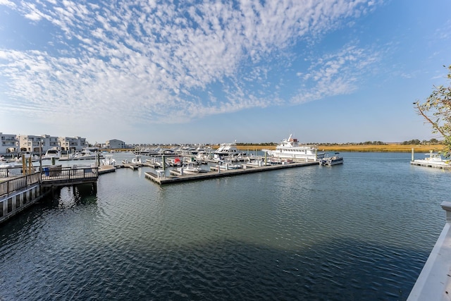 41 Marine Way Unit 41, Avalon, NJ 08202 - dock featuring a water view and view of marina