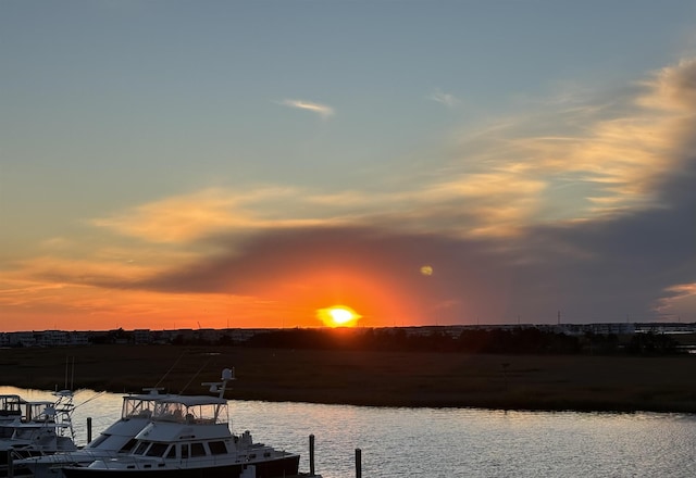 41 Marine Way Unit 41, Avalon, NJ 08202 - water view featuring a dock