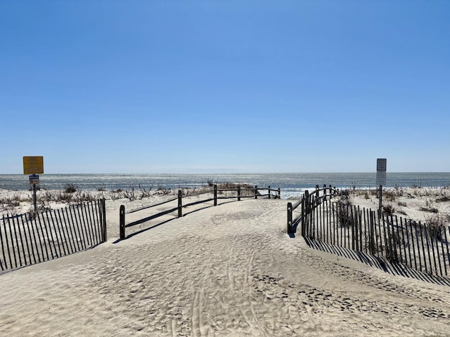 875 Plymouth Pl Unit 33, Ocean City, NJ 08226 - view of yard featuring view of water and beach