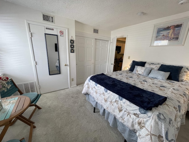 875 Plymouth Pl Unit 33, Ocean City, NJ 08226 - carpeted bedroom featuring a closet and a textured ceiling