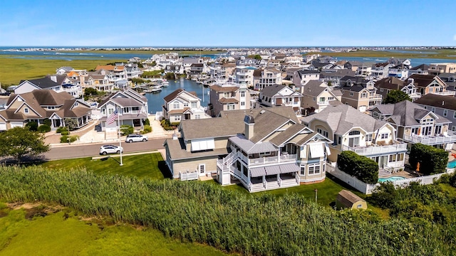 9 Seabreeze Ln, Avalon Manor, NJ 08202 - aerial view of residential area featuring a large body of water