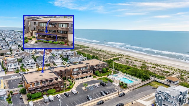 66 E 20th St Unit 108, Avalon, NJ 08202 - view of property location featuring extended coastline and property parcel outlined