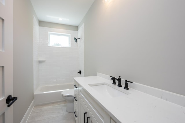 1840 Rt 9th Hwy, Seaville, NJ 08230 - bathroom with toilet, vanity, and shower / tub combination