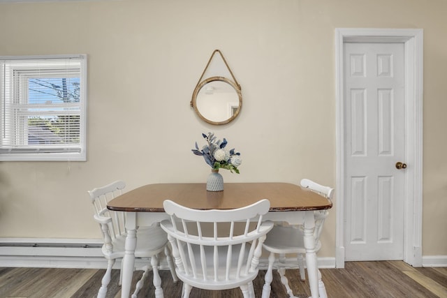 39 E Pacific Ave, Villas, NJ 08251 - dining area with wood finished floors and baseboards