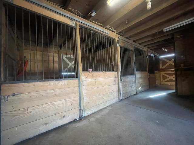 view of stable