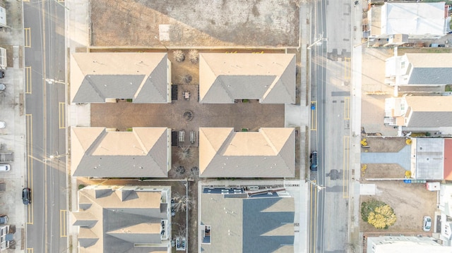 bird's eye view featuring a residential view