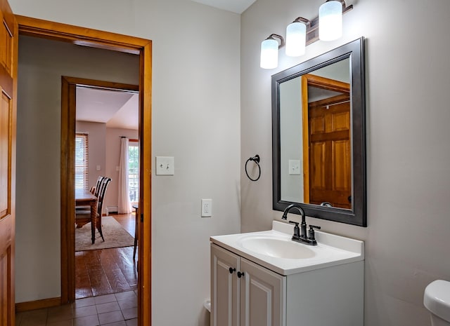 970 Shirley Ave, Erma, NJ 08204 - bathroom with vanity and tile patterned flooring