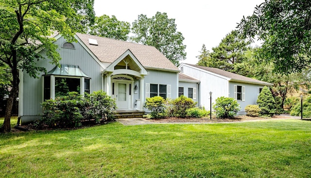 970 Shirley Ave, Erma, NJ 08204 - view of front of property with roof with shingles and a front lawn