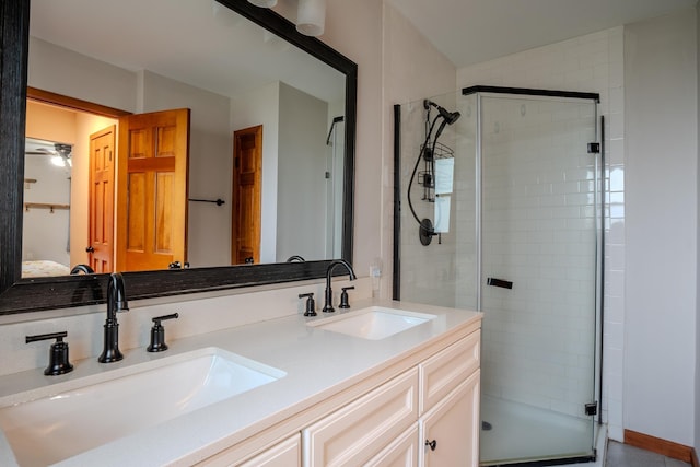 970 Shirley Ave, Erma, NJ 08204 - full bath featuring a stall shower and double vanity