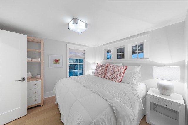 74 38th St, Avalon, NJ 08202 - bedroom with light wood finished floors and baseboards